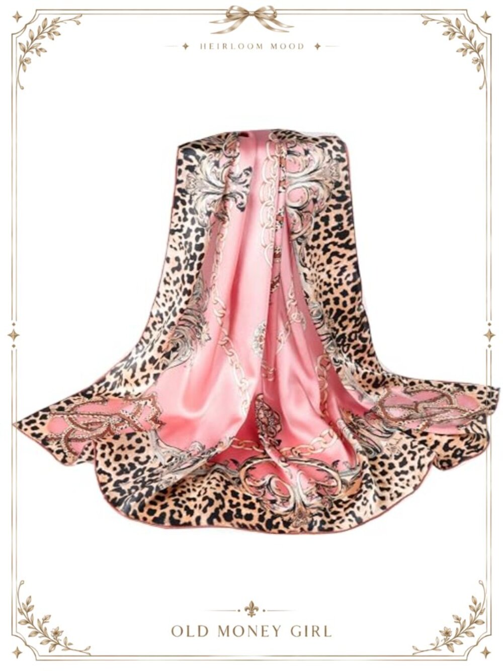 100% Mulberry Silk Scarf 43x43 Large Square Lightweight Headscarf Neck Wrap